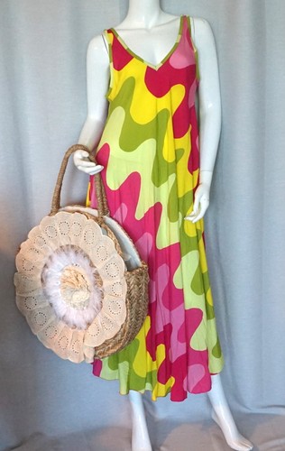 Bohemian träger kleid - träger,