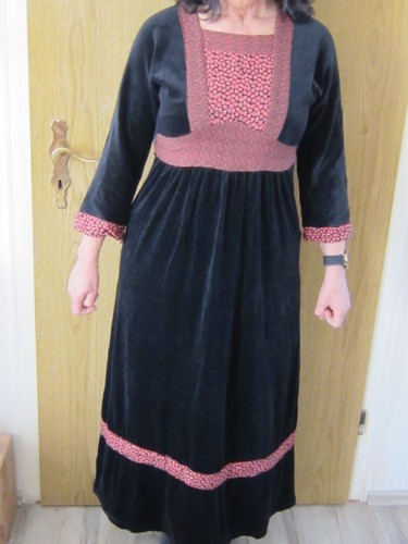 Vintage samtkleid mit - 70,