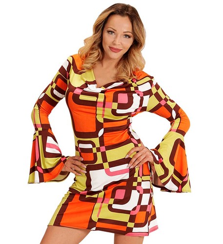 Groovy 70er jahre kleid mit - 70er,