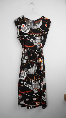True vintage kleid - vintage, schwarz