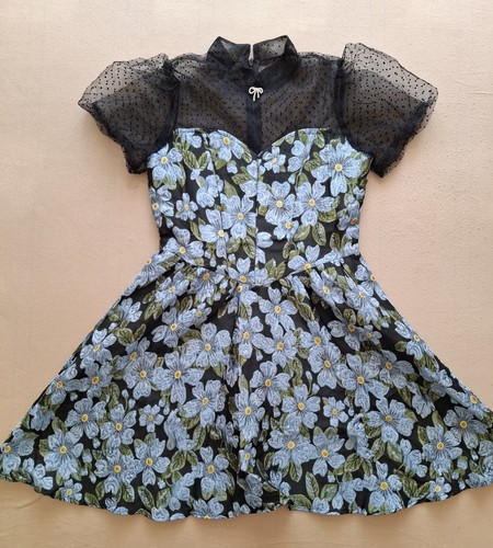1970er kleid mit - kleid, muster