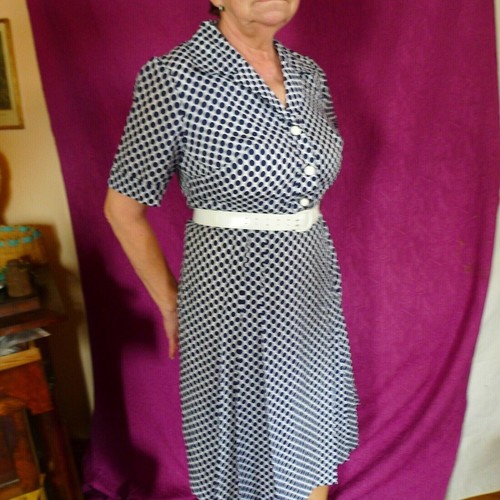Schönes 70er jahr kleid - schönes,