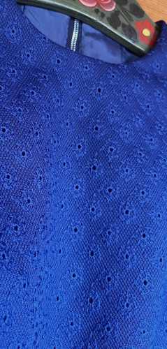 Vintage kleid blau - vintage,