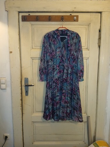 Vintage chiffon kleid 40 - vintage, gr.