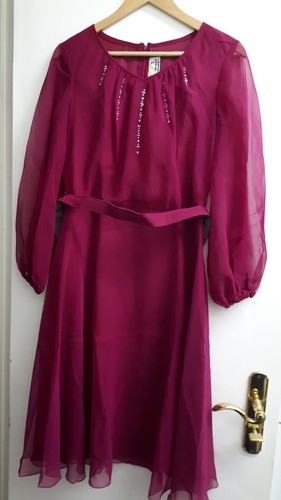 Vintagekleid pink größe - größe, 40